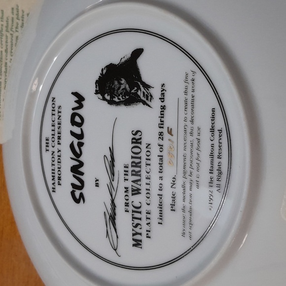 Mystic Warriors Plate Collection - Picture 7 of 9